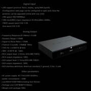 Gustard X30 Network Streaming DAC,4 X ES9039SPRO chips,Supports Airplay/UPnP/NAA/Spotify streaming,Silver