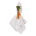thumbnail image 2 of Design Imports Napkin Rings, Carrot - Set of 4 (755689), 2 of 3