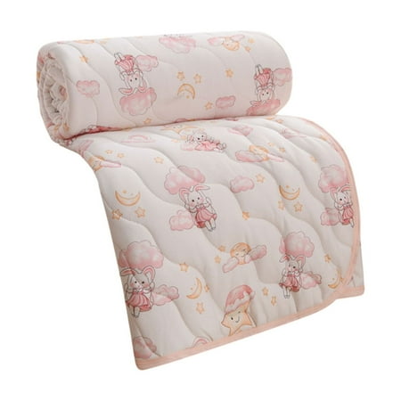 39.37x59.06in Air Conditioning Quilt 3-5X Breathable Cool Feeling Summer Blanket Ice Silk Thin Quilt Washable Singles/Double Gift(Shape-D)