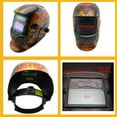 thumbnail image 4 of Máscara de soldadura con carga solar, atenuación automática y pantalla LCD de gran formato montada en la cabeza., 4 of 7