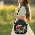 thumbnail image 3 of Jeiento Frog Lunch Bag Insulated Cooler Lunch Box with Shoulder Strap Portable Small Tote Bag to Keep Food Cold and Hot Mushroom School Lunchbox for Girls Boys Kids, 3 of 6