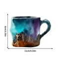 thumbnail image 7 of WKSCLPAI Mineral Crystal Coffee Mugs, Handmade Double-Walled Resin & Stainless Steel Inner Liner Crystal Mugs, New Elegant Multi Colored Mug Best Friend Birthday Gifts,M, 7 of 7