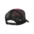 thumbnail image 2 of Hike Thunderbolt Adjustable Foam Mesh Trucker Hat - Black/Neon Pink, 2 of 2