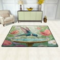 thumbnail image 3 of Area Rugs 36"x24" Indoor Non-Slip Wear Resistant Floor Mats Soft Large Carpets for Living Room Bedroom Home Decor Washable Rug The Graceful Hummingbird, 3 of 7