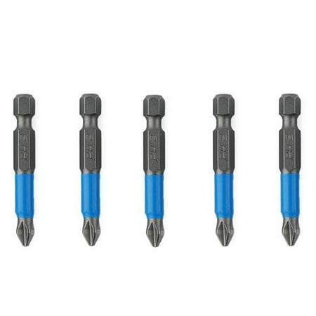 

5Pcs 50mm PH2 Cross Screwdriver Bits Anti Slip Hex Shank Electric Screwdriver