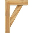 thumbnail image 3 of Ekena Millwork 8"W x 28"D x 40"H Traditional Block Rough Sawn Bracket w/ Offset Brace, Western Red Cedar, 3 of 25