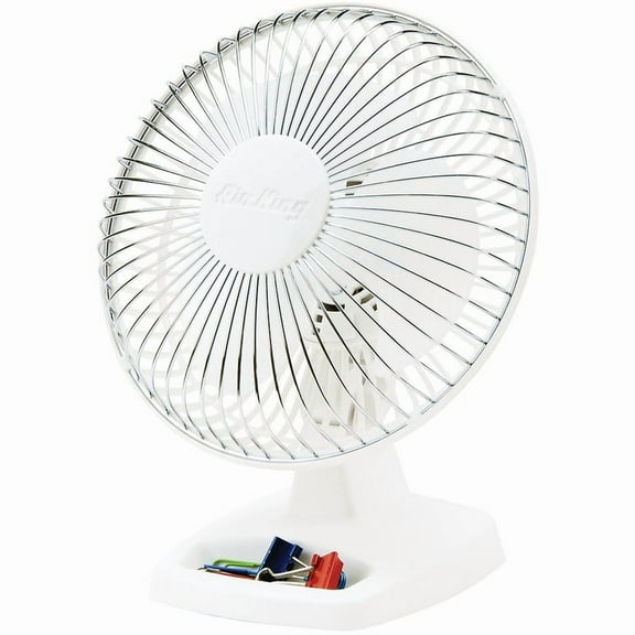 Air King 9145 6 Inch Indoor 120V Portable Clip On 2 Speed Personal Desk Fan