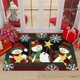 thumbnail image 1 of JM Alfombra navideña, alfombra interior, alfombra antideslizante para puerta, patrón navideño, decoración del hogar, alfombra navideña para interiores, alfombra de baño, alfombra para habitación y dormitorio (50 * 80 cm) JM RV021031-01200SDJ, 1 of 4