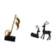 thumbnail image 5 of Escultura De Ciervo Con Nota Musical De Resina, Adorno Creativo De Mesa, Figura Central Para Escritorio, Chimenea, Sala De Estar, Estudio, Regalo De Inauguración De La Casa, 5 of 8