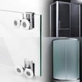 thumbnail image 4 of 4 Pcs Roues de Porte de Douche 23mm Rouleaux de Porte de Douche Roue en Alliage de Zinc Robuste pour Glissement Plat, 4 of 4