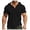 Black, variant on Mens Tshirt, Men T Shirts Short Sleeve Summer Hoodie Top Foreign Trade Casual Wear Black S