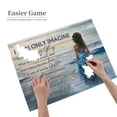 thumbnail image 3 of 500 Pieces Jiasaw Puzzles for African American - Black Women I Can Only Imagine Wooden Puzzles for Adult - Black Art Home Decor Family Game, 3 of 8