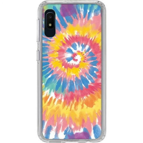 Skinit Tie Dye Rainbow Tie Dye Galaxy A10e Clear Case
