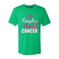 thumbnail image 2 of Wild Bobby, I'm Tougher Than Cancer Mens Premium Tri Blend T-Shirt, Envy, Small, 2 of 3