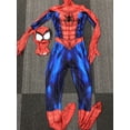 thumbnail image 4 of Disfraz clásico de Spiderman de Peter Parker, disfraz de Cosplay BigLens con estampado 3D de Spandex Zenzai, disfraz de Halloween para adultos y niños, 4 of 5