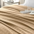 Vellux 100 Cotton Queen Blanket AllSeason, Soft, Cozy & Breathable