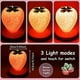 thumbnail image 2 of Luz Nocturna De Fresa, Linda Lámpara De Fresa De Silicona, Luz Nocturna Led Linda Para Niños, 3 Modos Táctiles, Lámpara De Mesita De Noche Para Niños Que Cambia De Color Para, 2 of 5