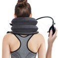 thumbnail image 4 of New Air Inflatable Cervical Neck Head Pain Traction Pillow Support Brace Device, 4 of 5