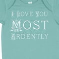 thumbnail image 4 of Inktastic I Love You Most Ardently Austen Girls Baby Bodysuit, 4 of 5
