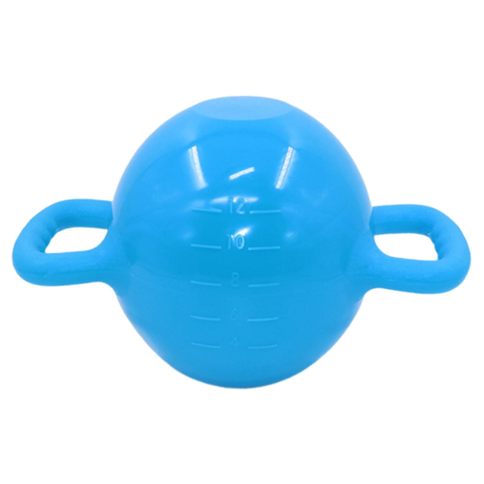 harayaa Water Filled Kettlebell Fitness Equipment Portable Practical Durability Home Gym Blue
