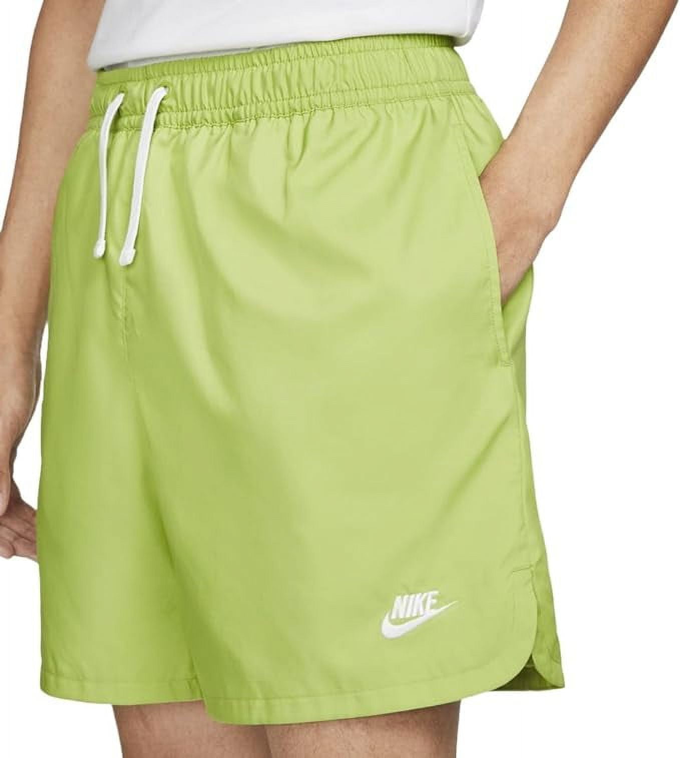 nike woven shorts mint green