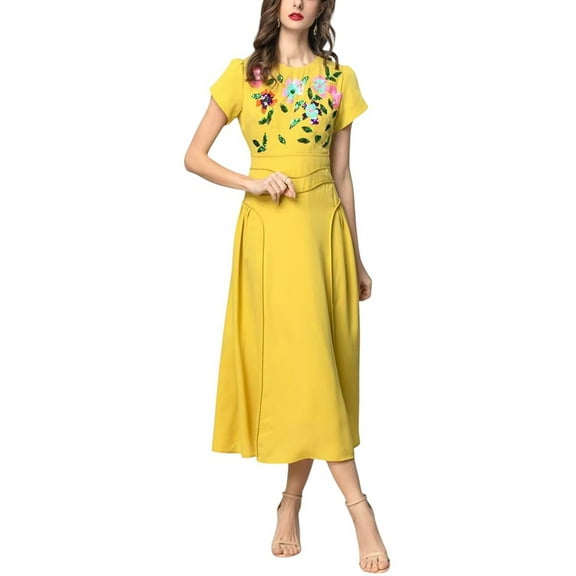 BURRYCO womens  Midi Dress, 6