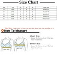 thumbnail image 4 of Darzheoy Bras for Women No Underwire Mesh Splicing Bras Plus Size Underwear Bralette Bras Everyday Bra 36/80, 4 of 4