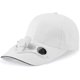 thumbnail image 1 of RV Sombrero de la sombrilla de la gorra de béisbol del ventilador de enfriamiento de energía solar del verano, sombrero del ventilador solar, blanco Rojo Verde, 1 of 5