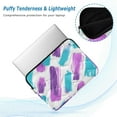 thumbnail image 2 of FORMRS 15-15.6 inch Laptop Sleeve Case Soft Carrying Quilted Computer Bag Cover, Purple Drawing, 2 of 7