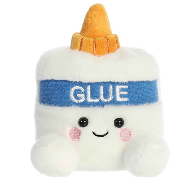 Peluche Aurora Adorable Palm Pals Gooey Glue blanco 12 cm
