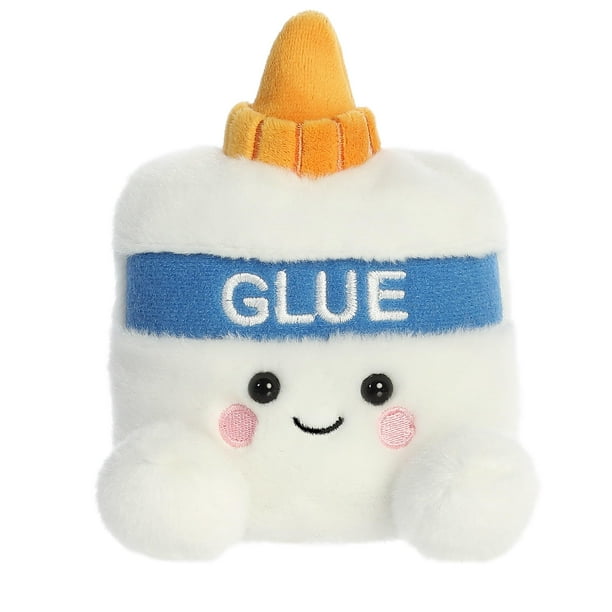 Peluche Aurora Adorable Palm Pals Gooey Glue blanco 12 cm