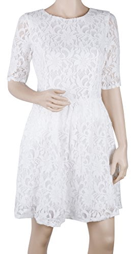 dresses with short sleeves and knee length