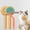 Orange, variant on Absob Pet Grooming Brush for Cats and Dogs Self-Cleaning Sliker Brush for Removes Mats Tangles Shedding Brush (Orange)