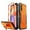 Orange, variant on FITO For Samsung Galaxy A14 5G Case, Phone Case with Screen Protector and Kickstand (Purple)