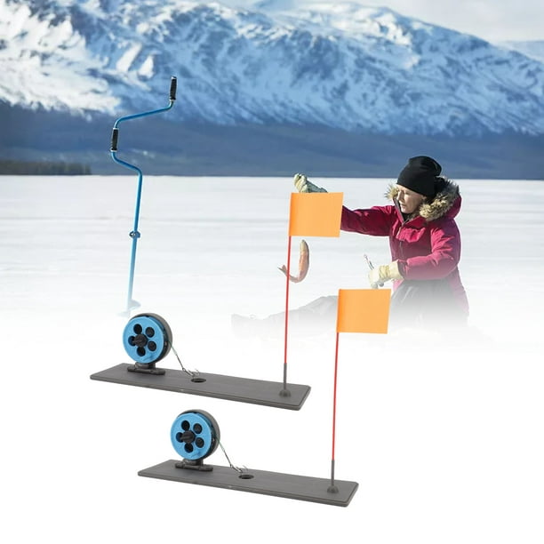Ice Fishing Rod Tip Up, Easy To Operate Simple Structure Ice Fishing Marker  For Winter 