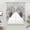 Grey, variant on Vintage Spring Floral Swag Curtains for Kitchen/Bedroom/Living Room, Elegant Flowers Retro Art Scalloped Curtains 63 Inch Long, Rod Pocket Window Swag Topper Curtains Valances 2 Panels Set 36"x63"