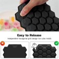 thumbnail image 5 of Ice-cube Tray For Freezer With Lid, Silicone Trays Spill-resistant Removable Cover, Black, 5 of 5