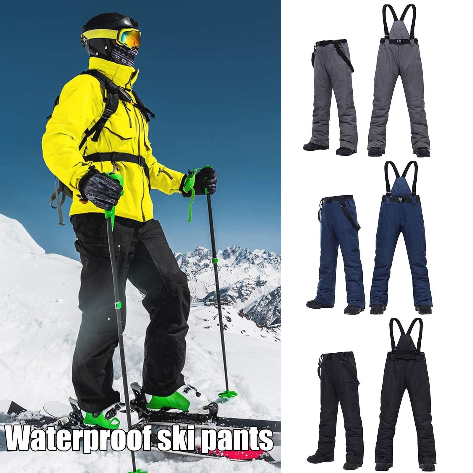 Details about   DARE 2b Snowboard Ski Black CERTIFY II Winter Suspender SNOW PANTS Mens XXL NEW 