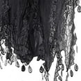 thumbnail image 4 of Infinity Loop Figure Eight Lace Scarf Vintage Fringe Spring Summer Wear, 4 of 6