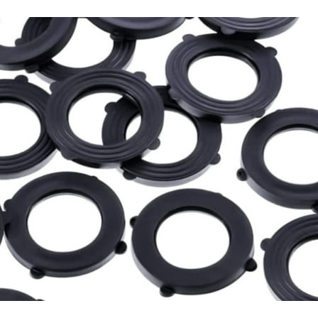 Madol Garden Hose Washer Gasket Rubber Seal Fits All Standard 3/4 Inch Garden Hose Fittings [3780] Package of 20 with Self Locking Tabs