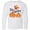 AA-White, variant on Inktastic Big Sister Pumpkins with Fall Leaves Long Sleeve Youth T-Shirt