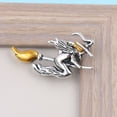 thumbnail image 3 of Langgg Durable Metal Brooch In Witch Riding Broom For Halloween And Casual Wear Novelty, 3 of 6