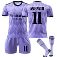 thumbnail image 1 of Nysäsong2022-2023RealMadridfotbollströjafotbollsdräkterASENSIO11, 1 of 1