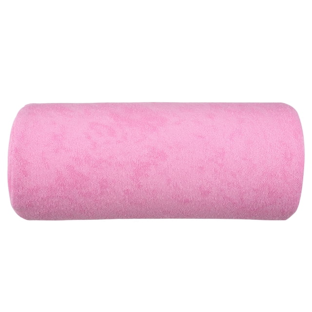 MasteelfCA Support de Main pour Nail Art, Coussin de Manucure Détachable et Lavable (Rose)