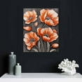 thumbnail image 5 of ARISTURING  Elegant Poppy Wall Painting Orange Flower Canvas Wall Art Pictures of Poppy Flowers for Home Decoration, 5 of 5