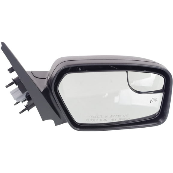 MIRROR Compatible For 2011-2012 Ford Fusion 2011 Mercury Milan Right Passenger Heated Power Glass Textured Black