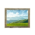 thumbnail image 3 of Rustic Farmhouse 11" x 17" Weathered Gray Reclaimed Wood Picture Frame (1.50" Molding), 3 of 6