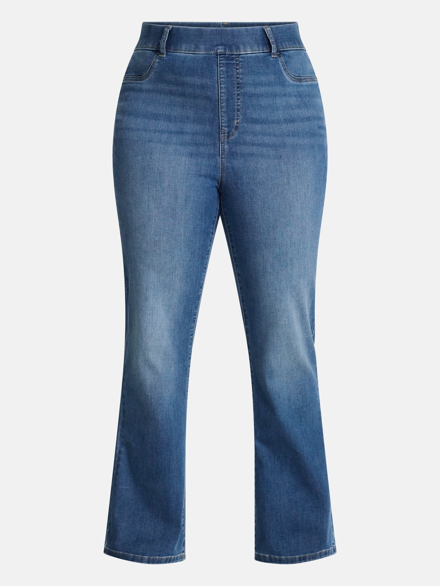 Terra & Sky Women's Plus Signature Jegging Bootcut, Sizes 0X-5X