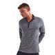 thumbnail image 2 of TriDri - Top de Manga Larga Performance Quarter para Hombre (Marino/Blanco), 2 of 3