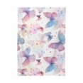 thumbnail image 2 of JSTEL Pink & Blue Butterfly Table Cloth Square 60 x 60 Inch Tablecloth Anti Wrinkle Table Cover for Dining Kitchen Parties, 2 of 6